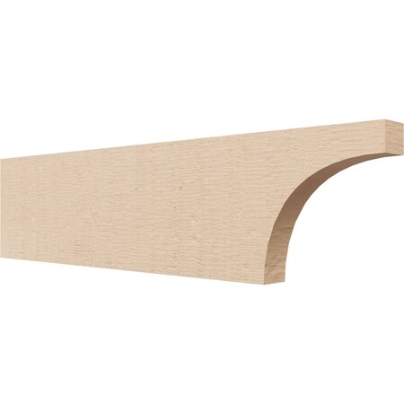 Ekena Millwork 2in. W x 8in. H x 32in. L Huntington Woodgrain TimberThane Rafter Tail, Primed Tan RFTUR02X08X32HUNRCPR